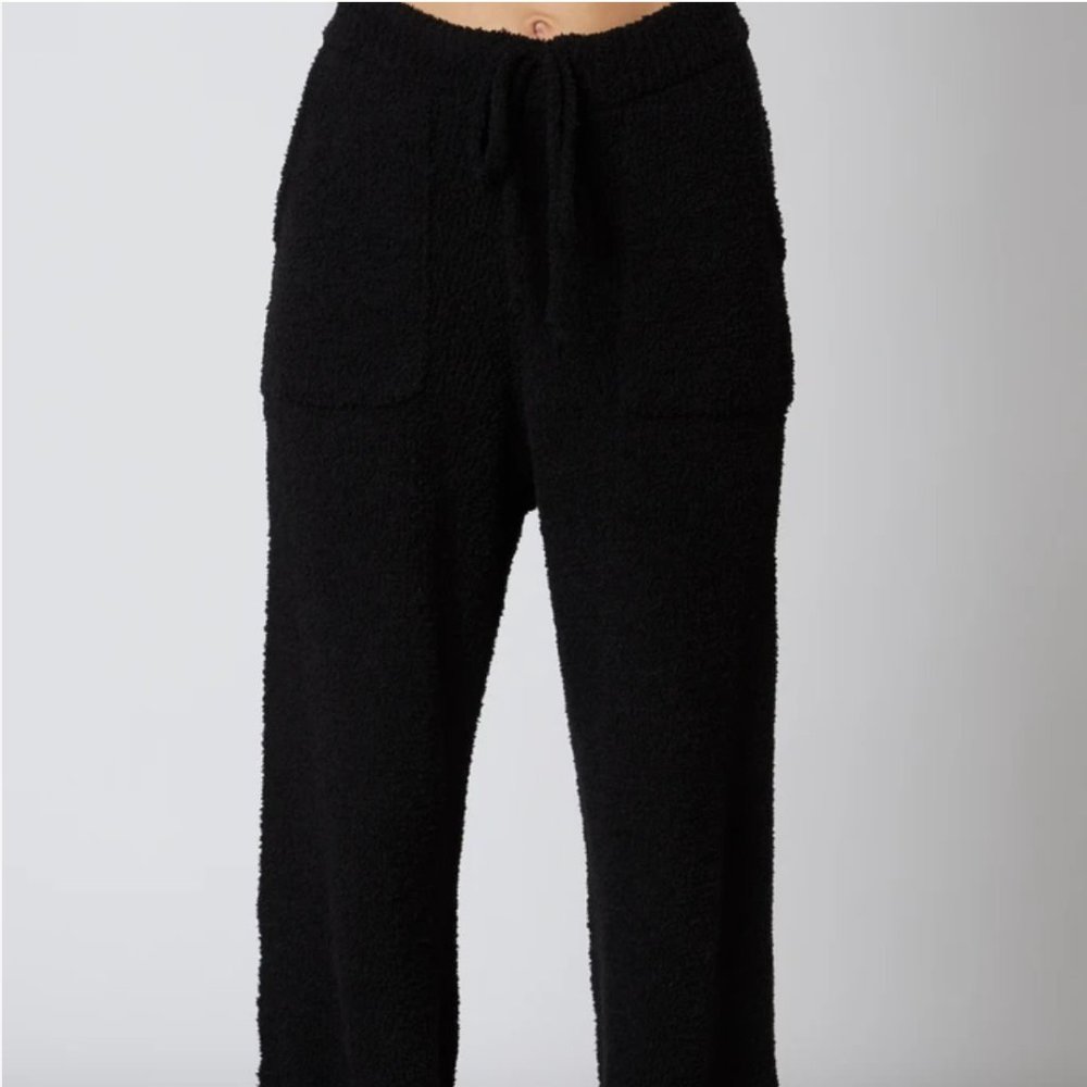 Black Ultra Soft Plush Jogger - Cozy Earth